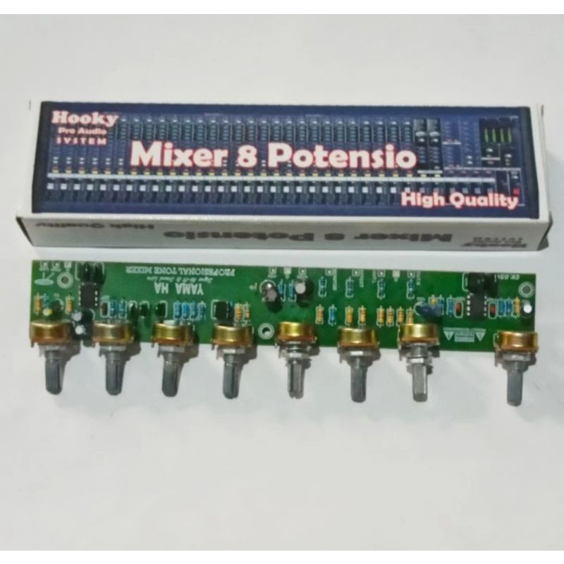 Kit Mixer Yamaha Mixer 8 Potensio High Quality By Hooky Pro Audio System
