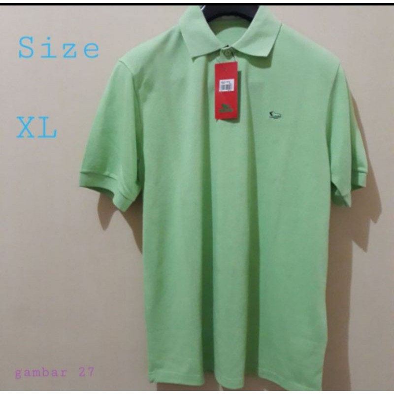 Kaos Kerah Merk Walrus Size XL