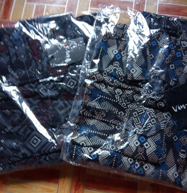 Kemeja Batik Songket Batik Lengan Panjang Slim Fit Batik Kerja Kantor