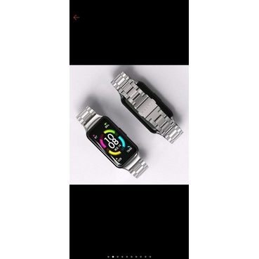 Jual Rugi Tali/ Strap Metal Stainless Honor/ Huawei Band 6 [bekas]