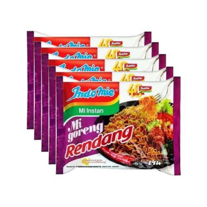 

Indomie goreng rendang 91 gram