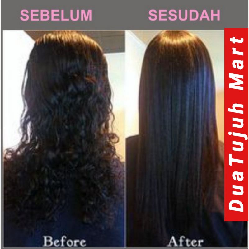 Y2000 Paket Pelurus Rambut / Hair Straightening Plus System - (step 1 - 125ml dan step 2 - 125ml) (✔️BPOM)