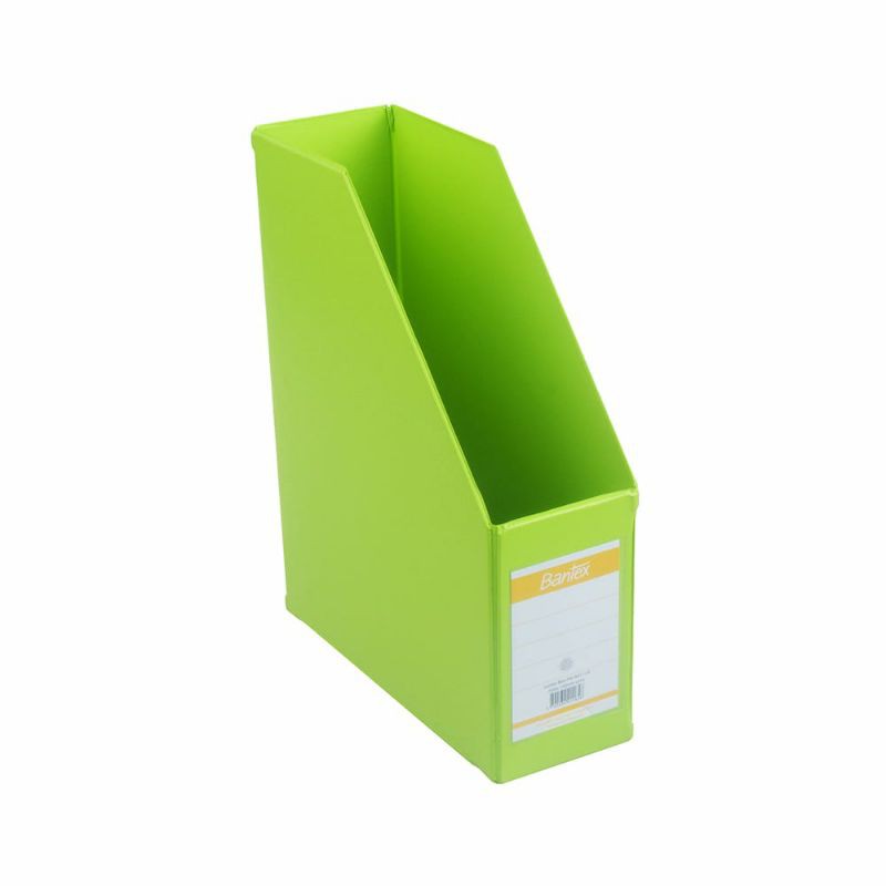 

Bantex Megazine File (Box File) 10cm Folio Lime #4011 65