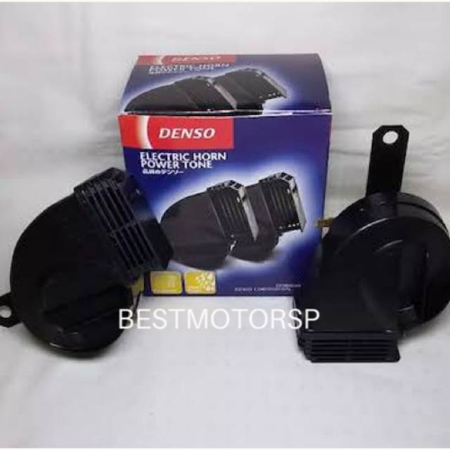 Klakson Denso Keong Waterproof Original 100% Good Quality Plus Relay Klakson