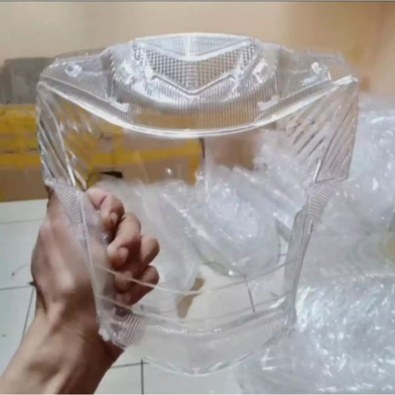 kaca lampu depan Satria Fu 150 led