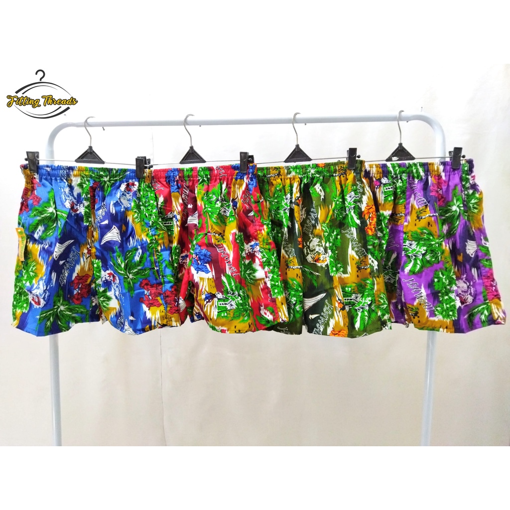 Celana Pantai Hawai Anak Remaja / Celana Kolor Motif / Celana Pendek Boxer Harian / Celana Bali