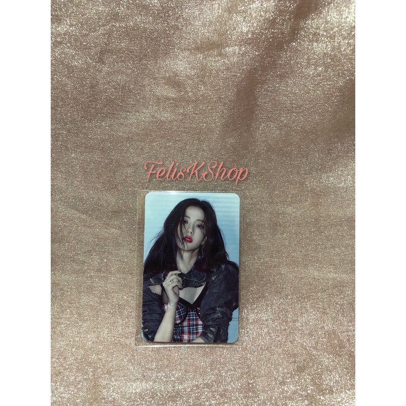 Photocard Benefit Jisoo Blackpink The Album