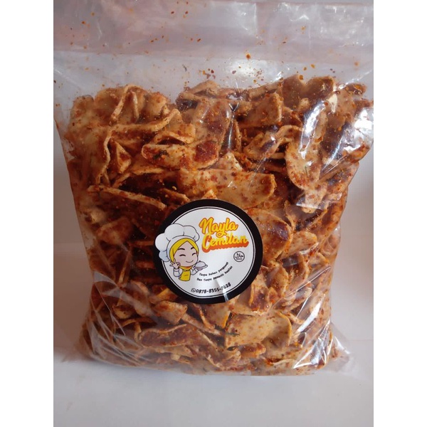 

basreng bakso goreng daun jeruk