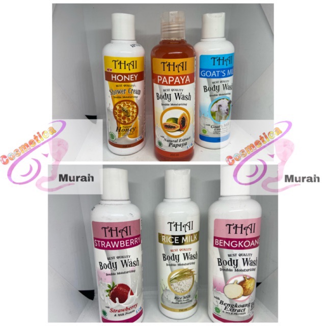 [ 250 ml ] Body wash thai / sabun mandi cair thai