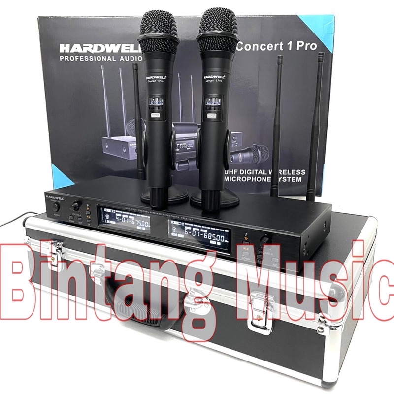 Mic Wireless Hardwell CONCERT 1 PRO handheld Original hardwell concert 1pro