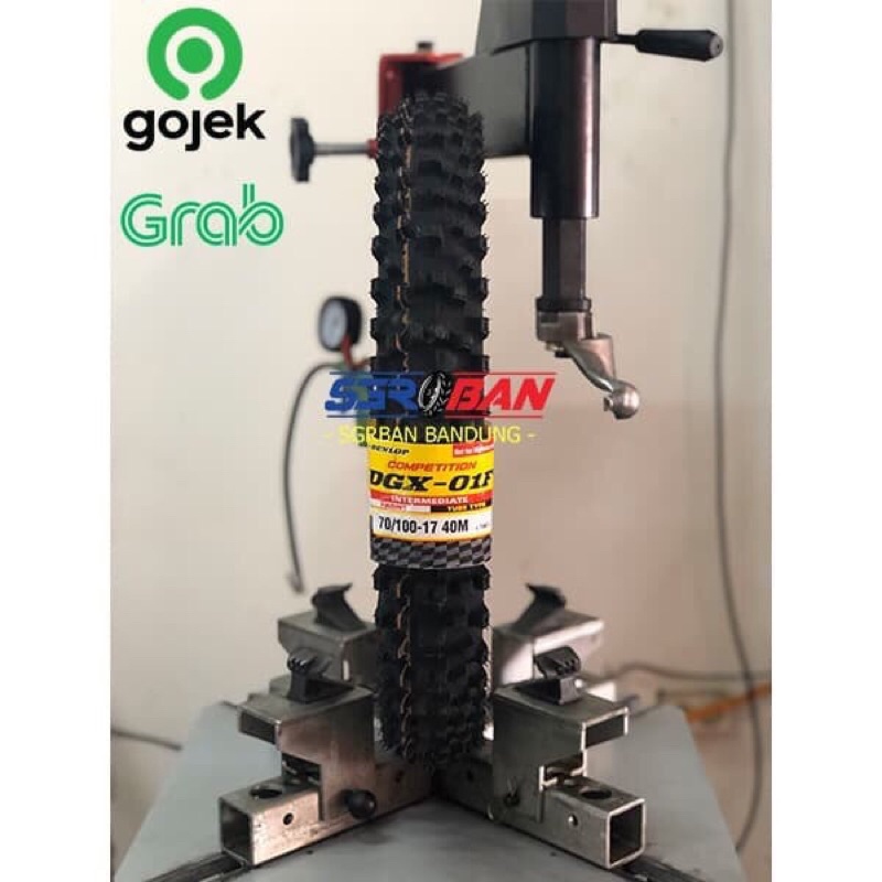 BAN DUNLOP DGX-01 FRONT 70/100-17 BAN CROSS KLX CRF BAN CROSS DUNLOP