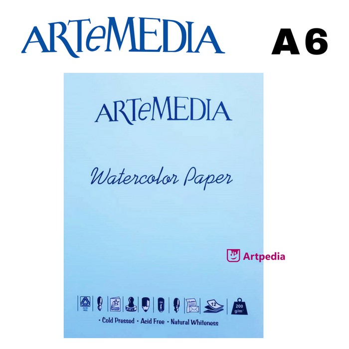 

Ready Stok Artemedia Watercolor Paper A6 Terlaris Termurah Isi 12 Lembar Limited