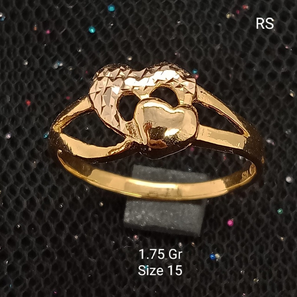 Cincin Emas 17 K - 1.75 Gr Kadar 750 - 3431