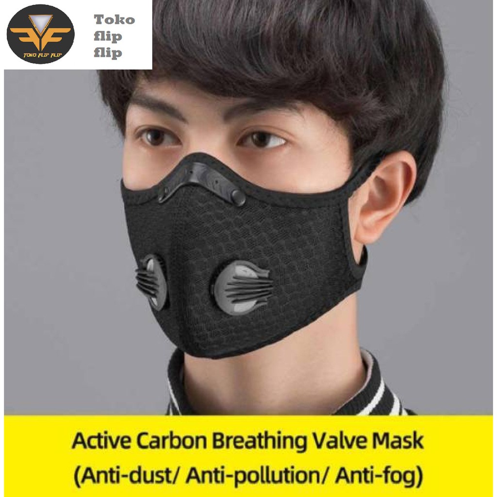 Masker Sport / Sport Mask FILTER PM 2.5 KN 95 Earloop