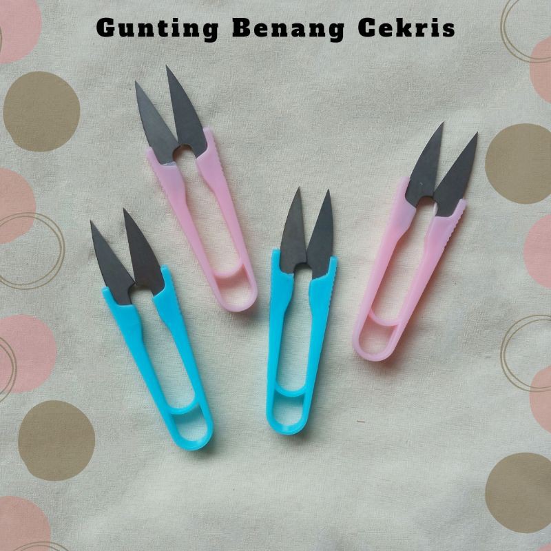 Gunting Benang Cekris Mini Plastik