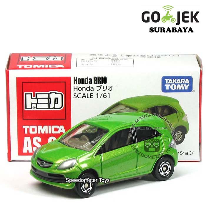 Diecast Mobil TOMICA Honda Brio | Mainan Edukasi Anak Pajangan Miniatur