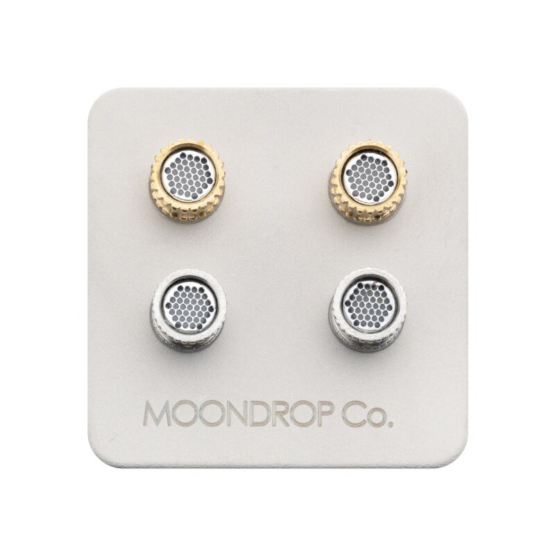 MOONDROP KATO Replaceable Co. Acoustic Nozzle Earphone Accessories Stainless Steel amp Brass