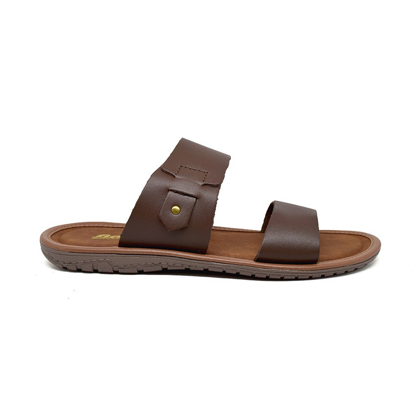  Bata  Sandal  Pria  Quent Brown 8744037 Shopee  Indonesia