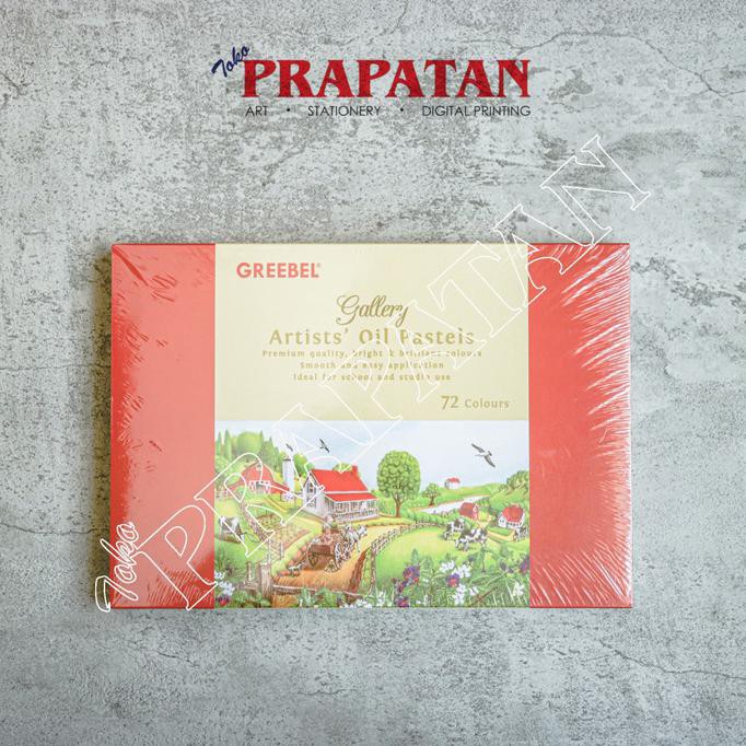 

New! Crayon Greebel Artist Oil Pastel 72 Warna Murah