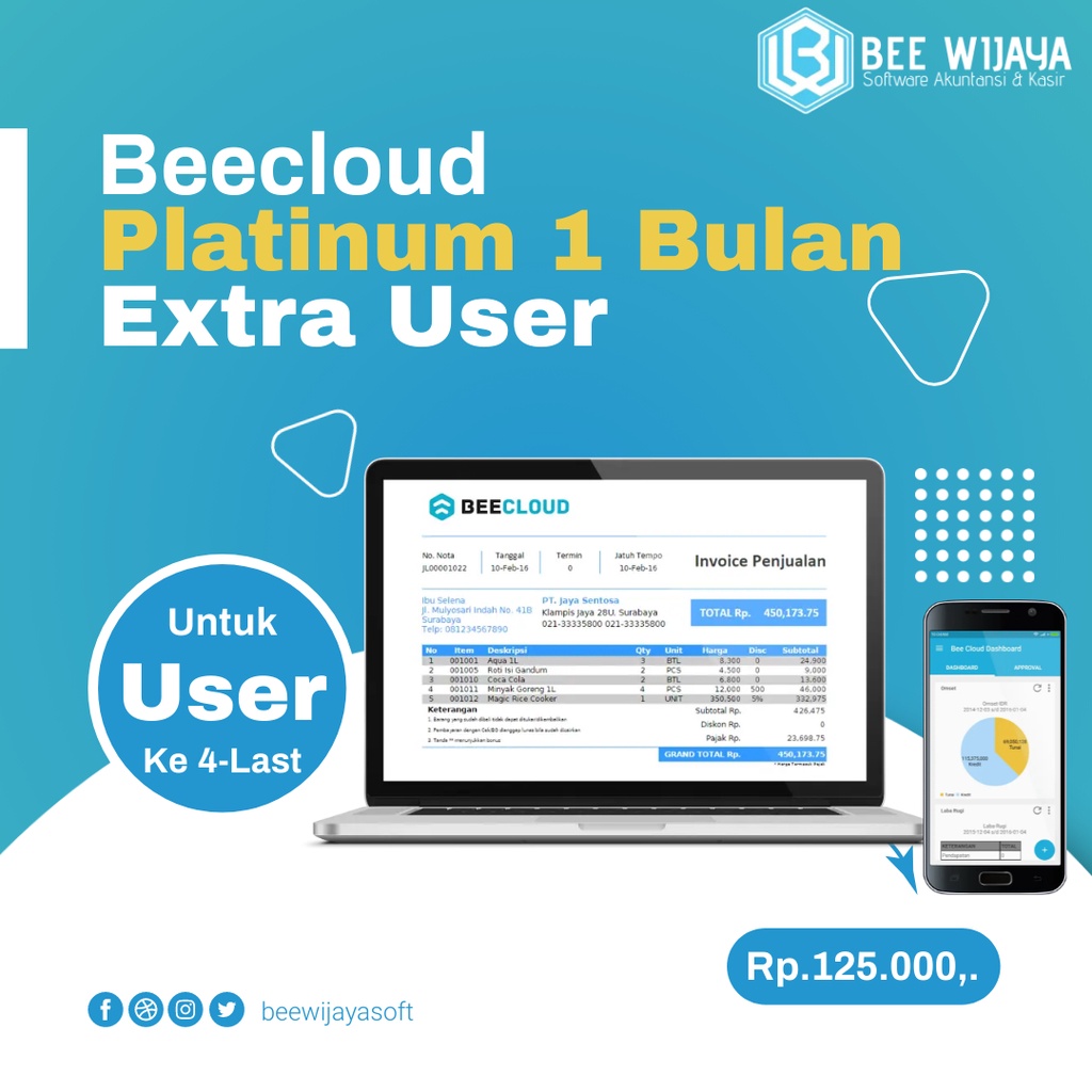 Beecloud Platinum Series - Software Akuntansi Online