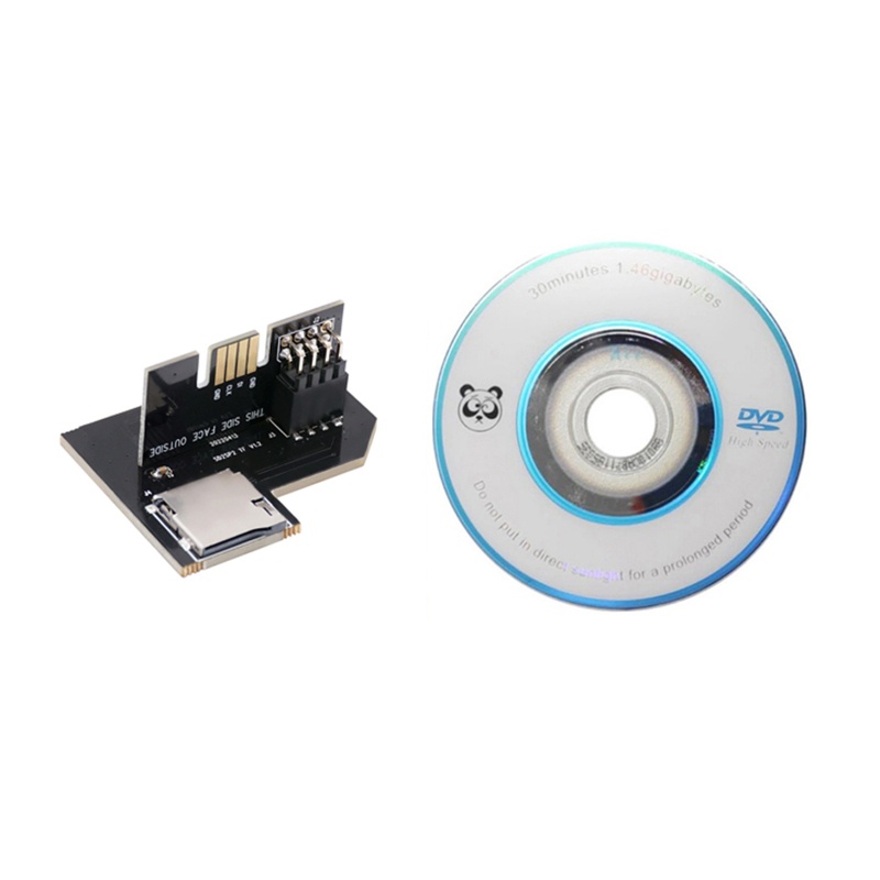 Btsg SD2SP2 Micro SDCard Adapter Mini Disc DVD Untuk NGC NTSC Game Console Gaming Part