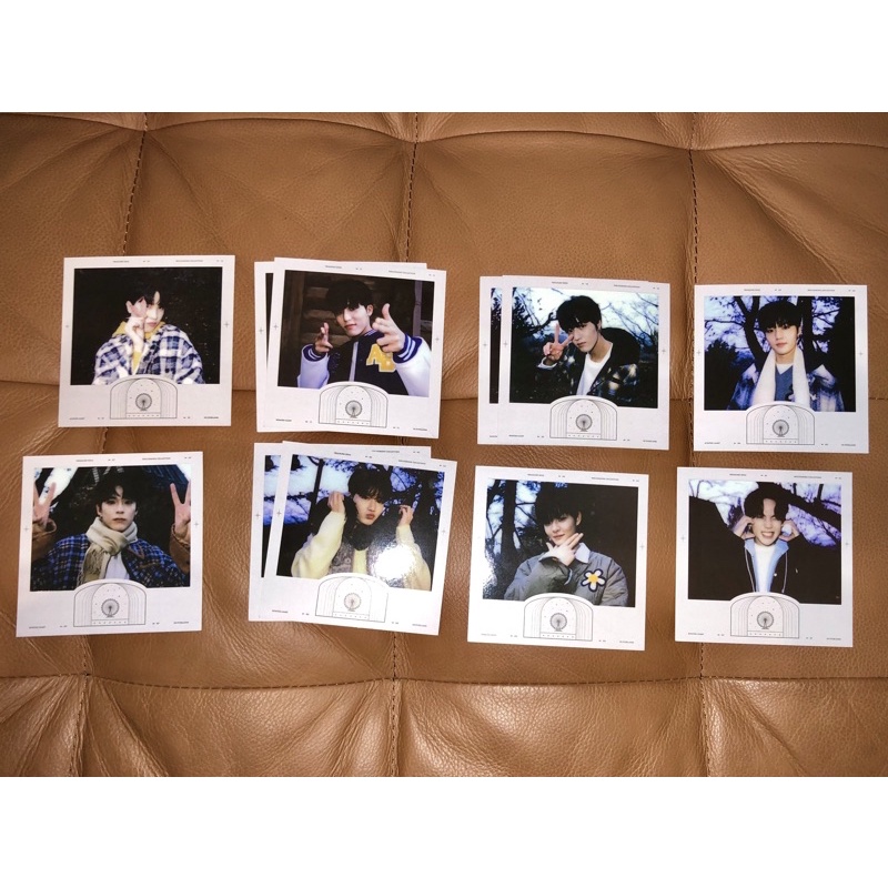 Polaroid Treasure Winter Camp Welcol 2022 Junghwan Jeongwoo Asahi Junkyu Haruto Doyoung Jihoon Hyuns