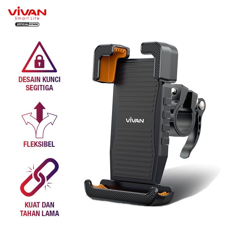 Vivan VMH01 Sepeda Motor Motorcycle Phone Holder