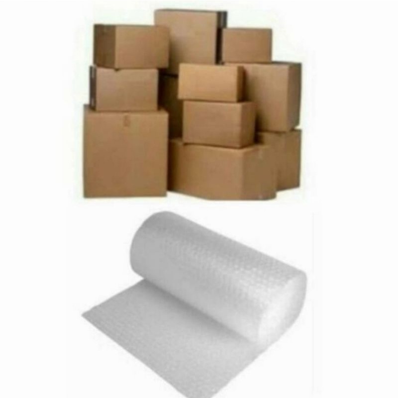 BUBBLEWRAP DUS  -  Packing Tambahan / Pelapis Paket Tebal Khusus Pembelian di Hargagalau