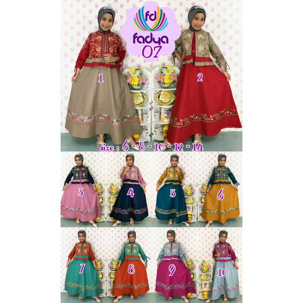 GAMIS ANAK FADYA 07