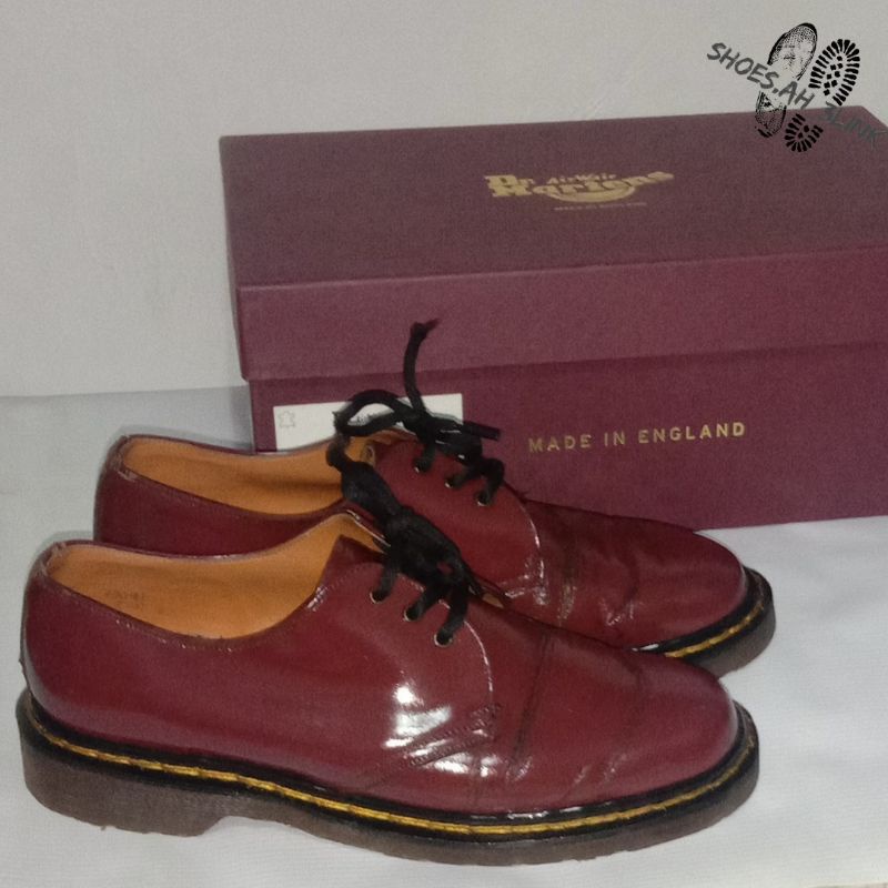 Dr.Martens 1461 Cherry Red Double Stitch Vintage (MIE)