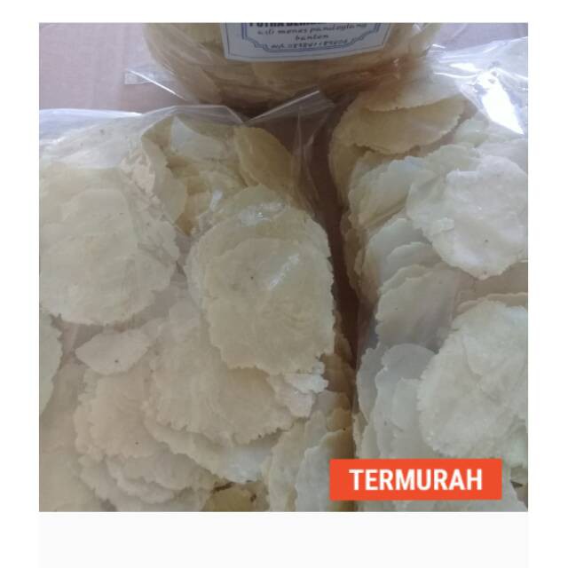 

emping melinjo super asli menes pandeglang banten 500gr - POBG1290