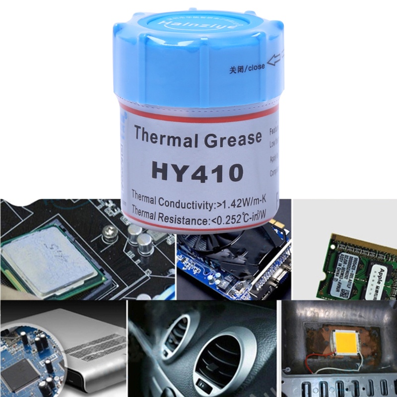 Bt HY410 10g pcs Silikon Senyawa Thermal Konduktif Grease Heatsink Untuk CPU GPU Chipset Notebook Pendingin Dengan Scra