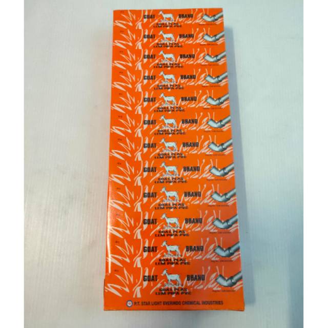 

Lem pipa pvc goat / lem pipa air goat / goat brand gaot plas