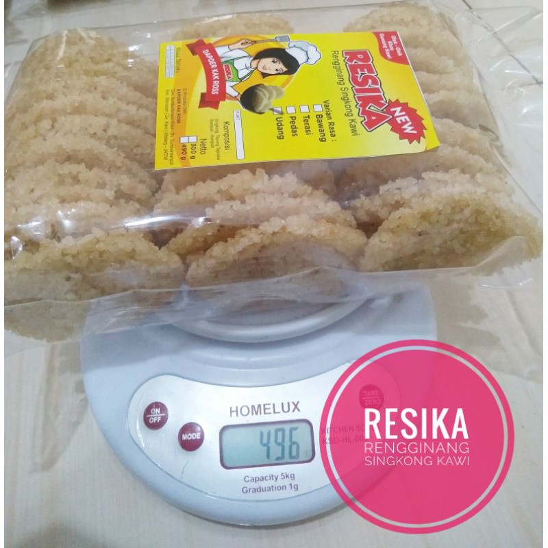 RENGGINANG SINGKONG KHAS GUNUNG KAWI  MALANG - 7Cm