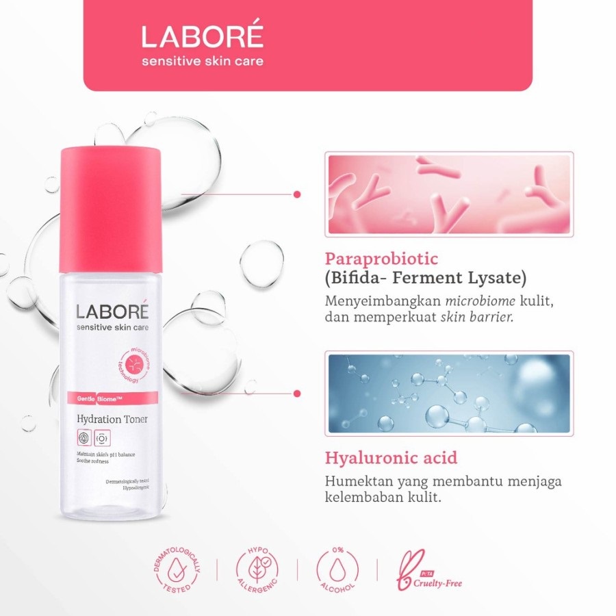 ★ BB ★ LABORE GentleBiome Hydration Toner 100ml - Hydrating Toner