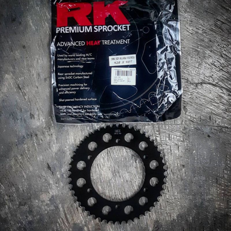 gir gear belakang RK 47t  vixion R r15v3 mt15