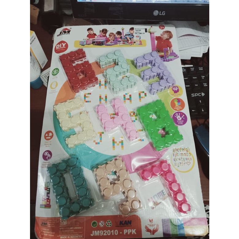 JM92010 PUZZLE BLOCK ANGKA