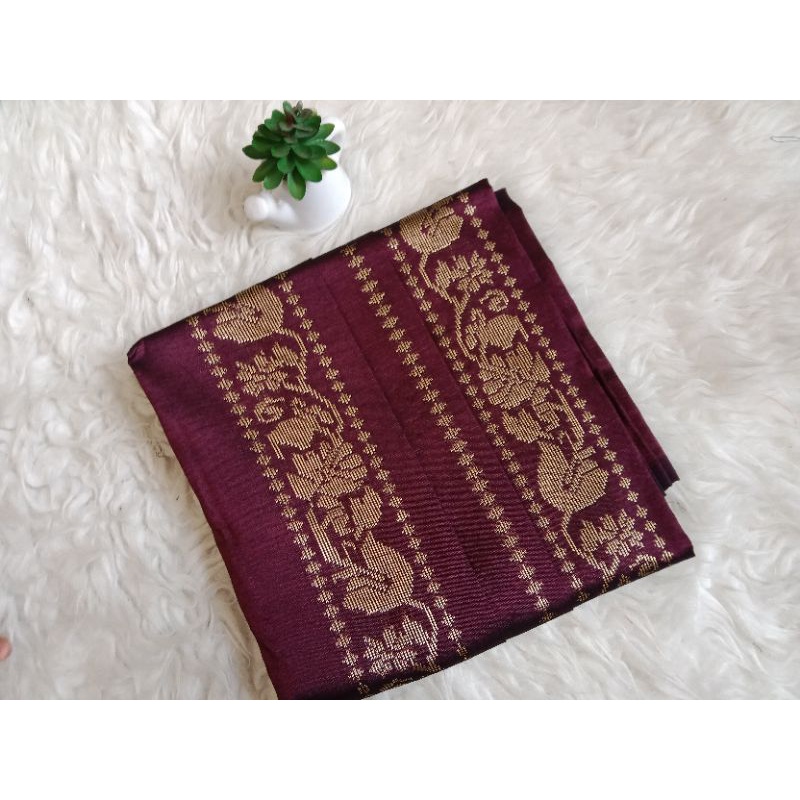 bahan baju songket silungkang