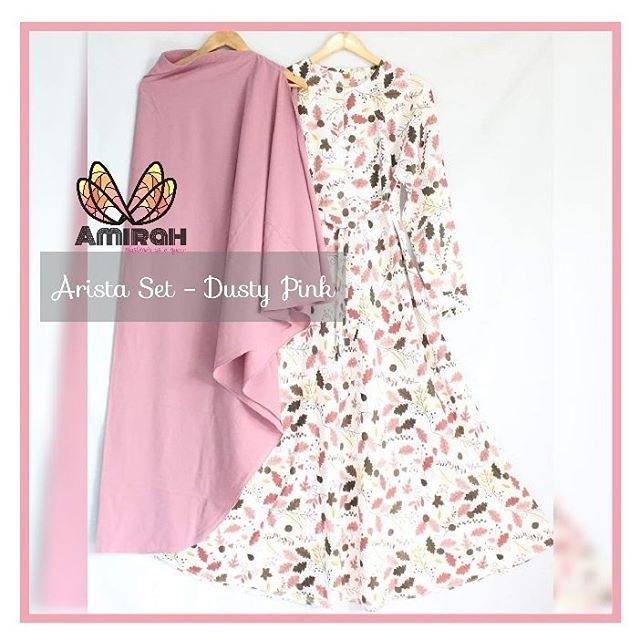 PROMO ARISTA SET KHIMAR GAMIS BALODIOR