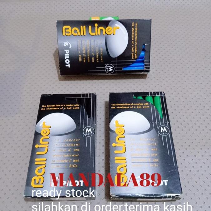

Office & Stationery | Alat Tulis | Pen Ballliner Merk Pilot | Best Seller