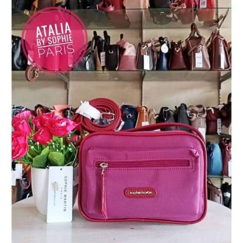 Tas Selempang wanita Tas kerja Original Sophie Paris Sophie Martin Tas Atalia