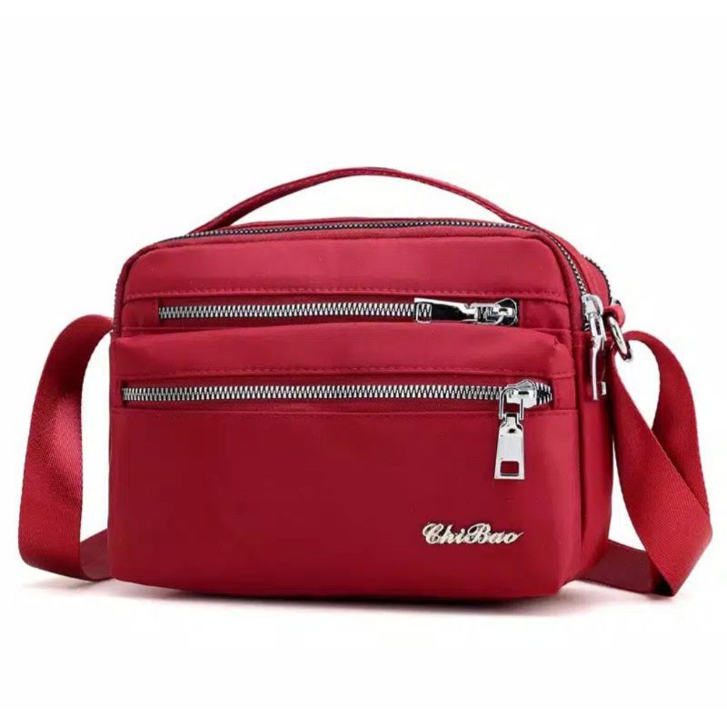 Tas Wanita Slempang Polos ORI Chibao 0717