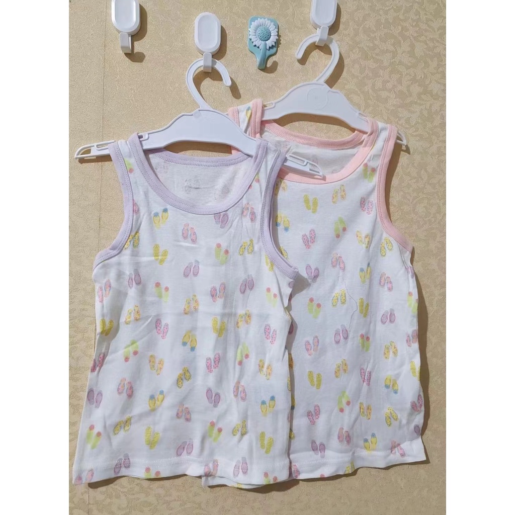 tanktop anak perempuan kaos motif unicorn cherry flamingo