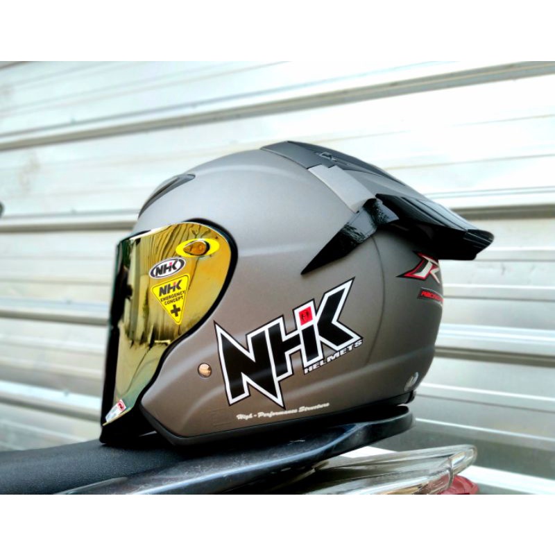 HELM NHK R6 PAKET GANTENG VENOM VISOR WITH SPOILER +STIKER-7