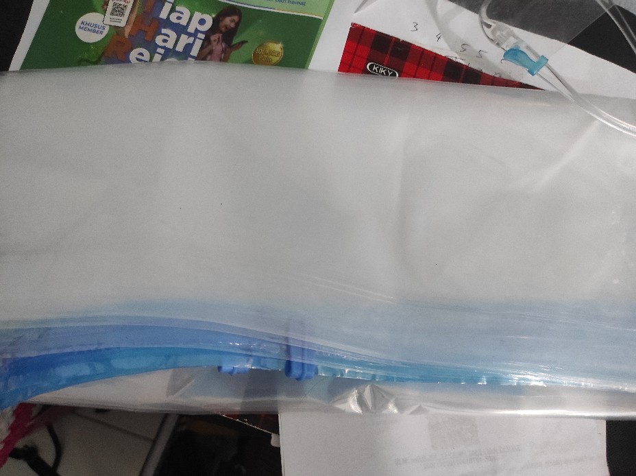 Vacuum Plastik / Vacum Plastic Bag Travel / Vakum Baju Pakaian 50 X 70
