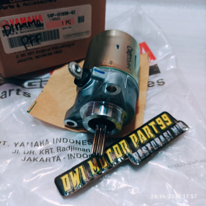 DINAMO STATER ASSY 54P MIO J GT M3 SOUL GT X-RIDE N MAX AEROX ORIGINAL