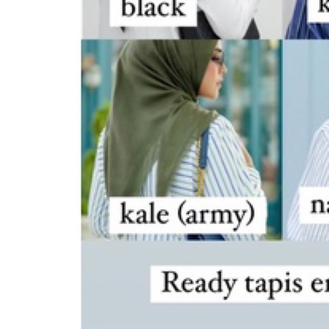 Buttonscarves Tapis Embossed Kale (Army) Preloved