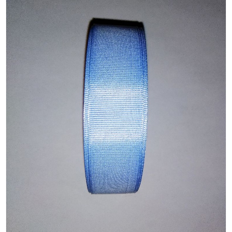 

Pita grossgrain Biru lebar 2,5 cm (bahan craft meteran)