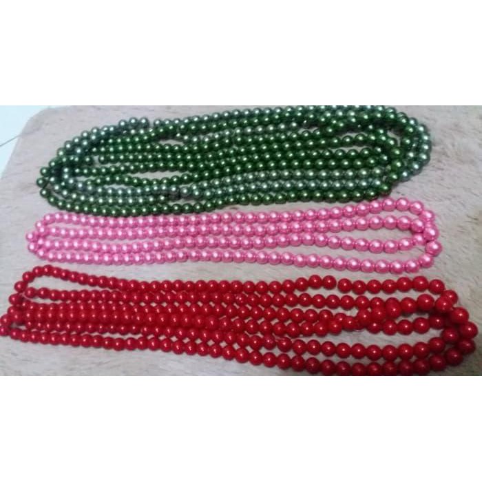 

MUTIARA PLASTIK BULAT 10MM (1 RENTENG) (DAS) PAKET HEMAT