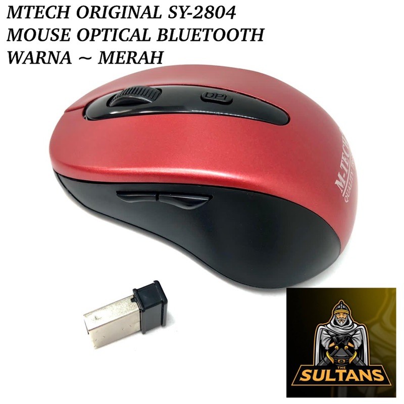 PROMO MOUSE ORIGINAL M-TECH SY-2804 OPTICAL MOUSE BLUETOOTH